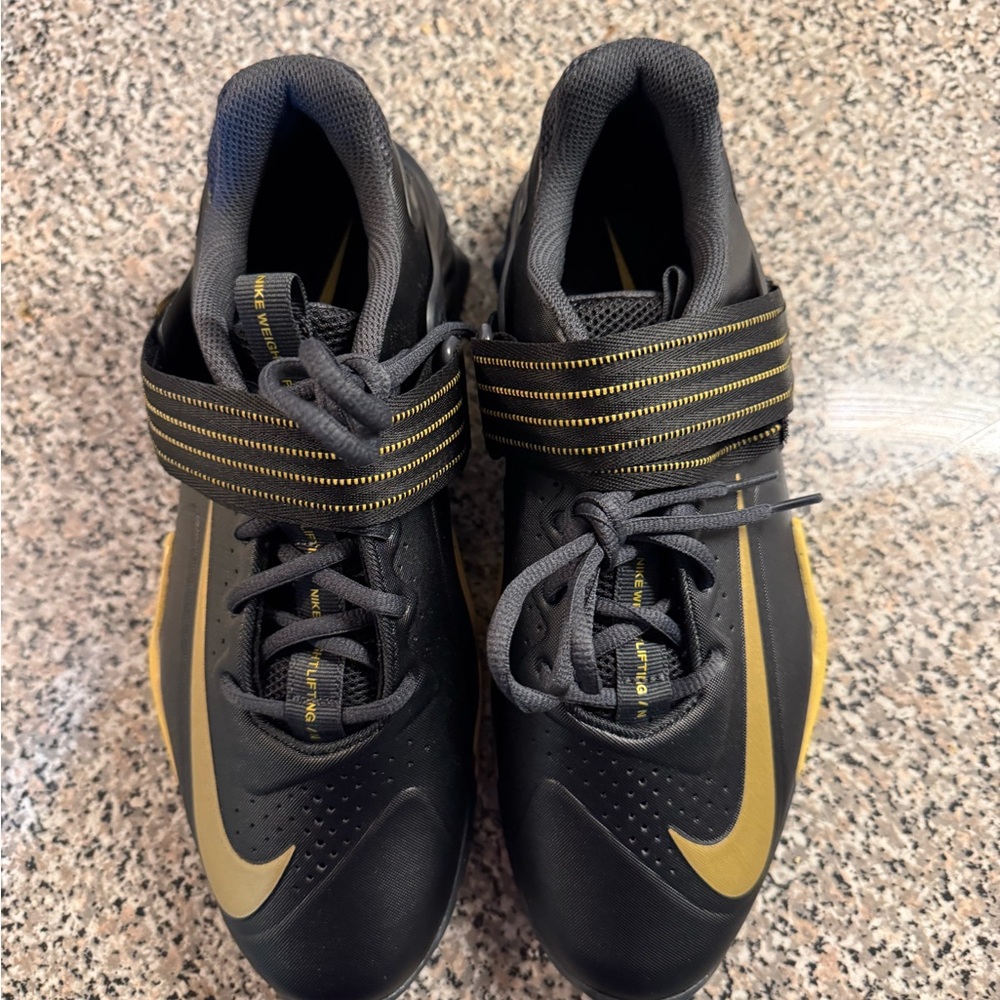 Nike Savaleos Weightlifting Training Shoes Romaleos Athletic CV5708 Men Size 9 - Picture 4 of 8